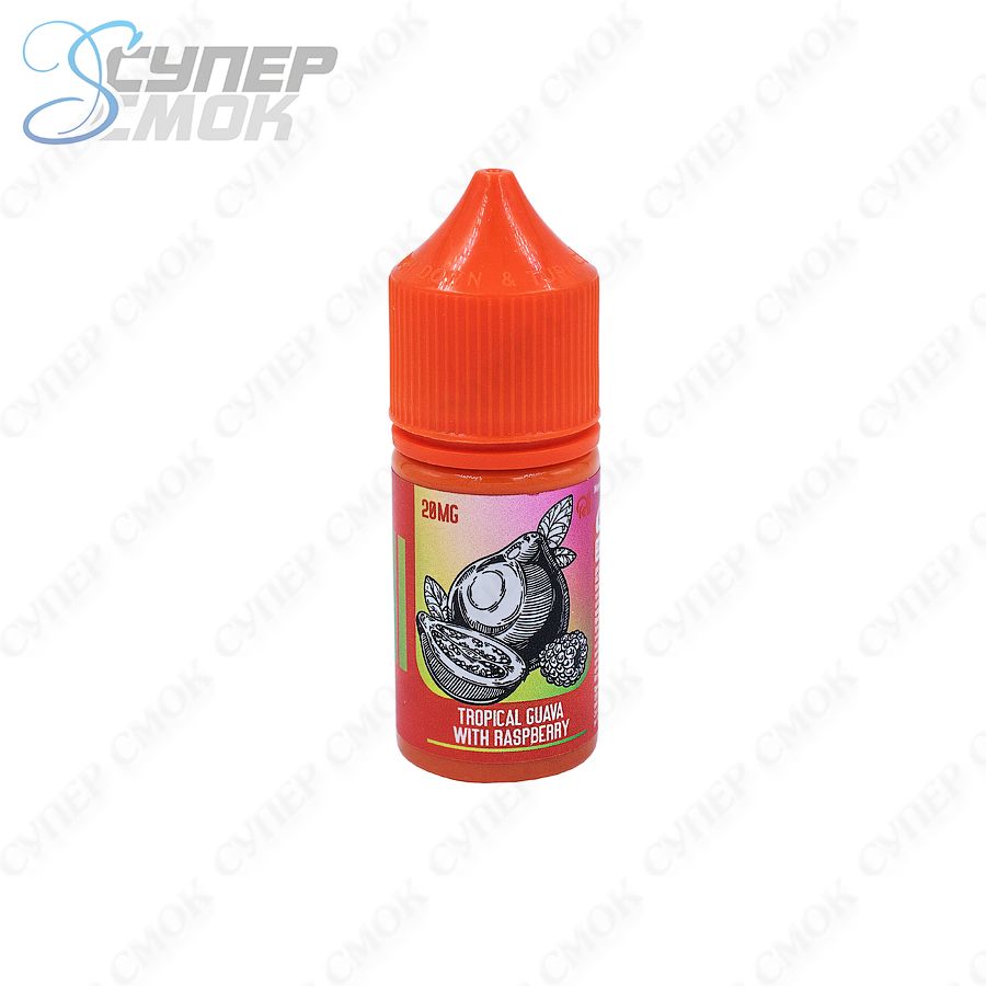 Жидкость Rell Orange Salt "Tropical Guava with Raspberry" 30 мл