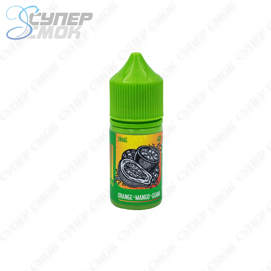 Жидкость Rell Green Salt "Orange Mango Guava" 30 мл