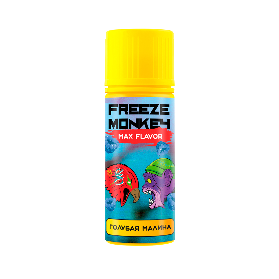 Жидкость Freeze Monkey Max Flavor "Голубая Малина" 120 мл