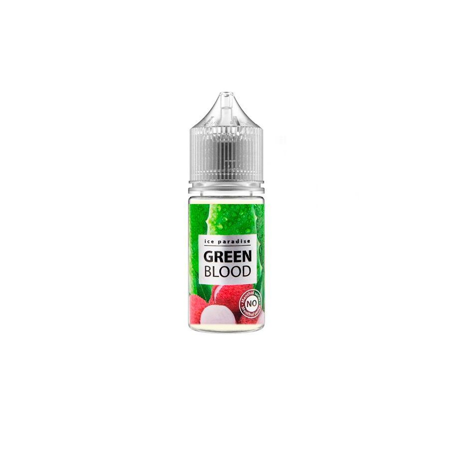 Жидкость Ice Paradise No Menthol "Green Blood" 30 мл