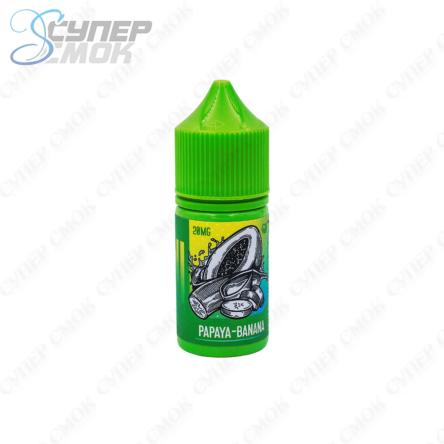 Жидкость Rell Green Salt "Papaya Banana" 30 мл