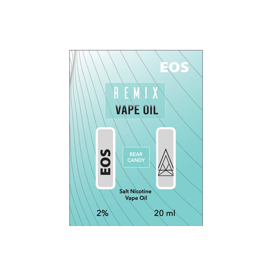 Жидкость EOS Remix Salt Nic "Bear Candy" 20 мл