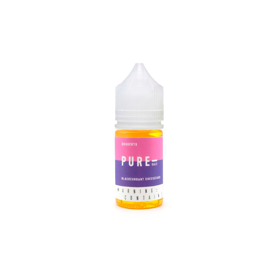 Жидкость Pure Desserts Salt "Blackcurrant Cheesecake" 30 мл