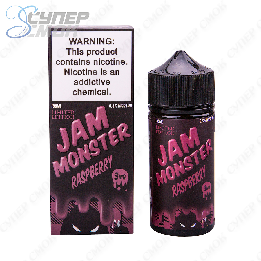 Жидкость Jam Monster &quot;Raspberry&quot; 100 мл>
