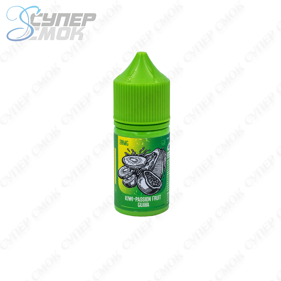 Жидкость Rell Green Salt "Kiwi Passion Fruit Guava" 30 мл