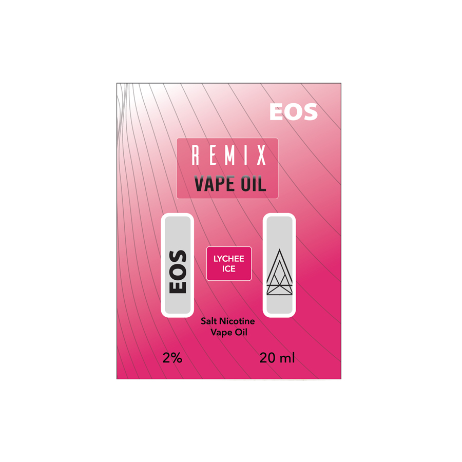 Жидкость EOS Remix Salt Nic "Lychee Ice" 20 мл