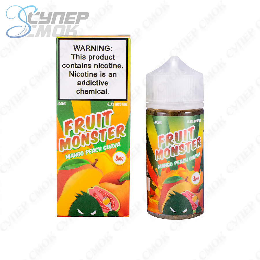 Жидкость Fruit Monster &quot;Mango Peach Guava&quot; 100 мл>