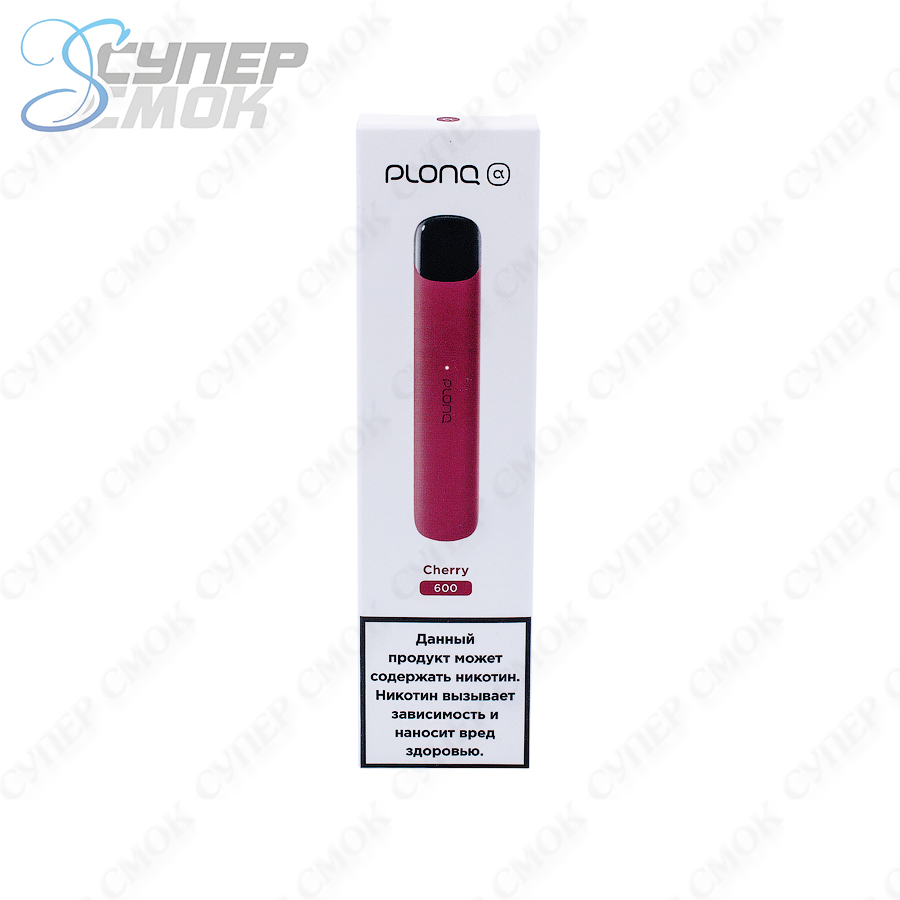 Электронная сигарета Plonq Alpha "Вишня" 1 шт/уп