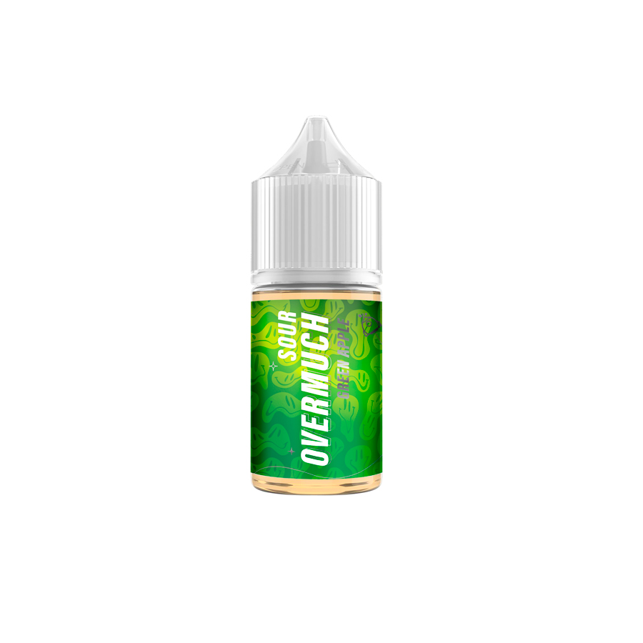 Жидкость Overmuch Sour Salt "Green Apple" 30 мл