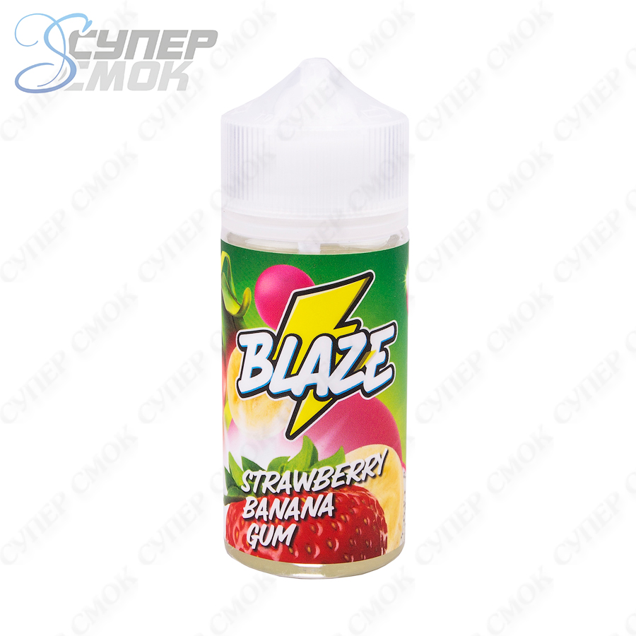 Жидкость BLAZE &quot;Strawberry Banana Gum&quot; 100 мл>
