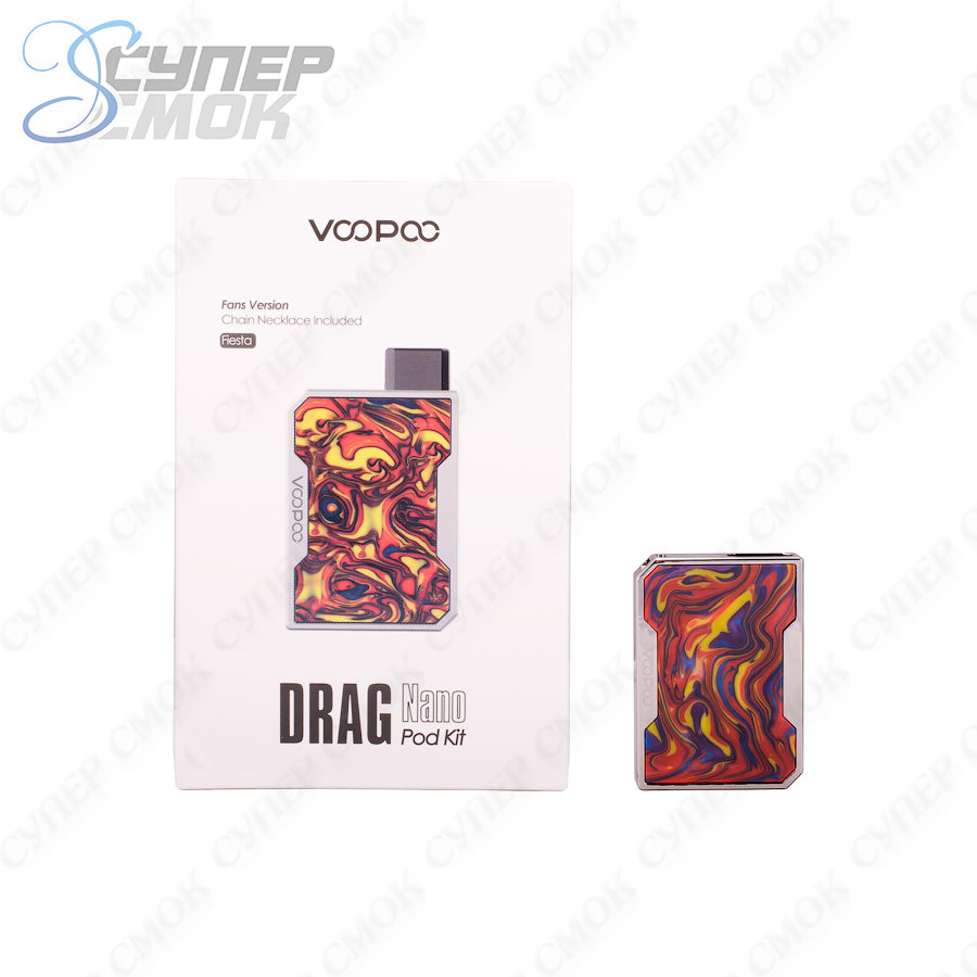 Набор Voopoo Drag Nano Pod (Fiesta - Красно-жёлтый)>