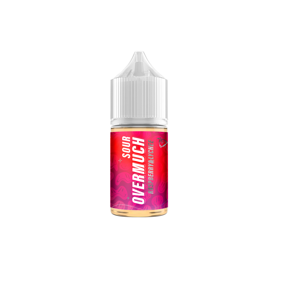 Жидкость Overmuch Sour Salt "Lychee Raspberry" 30 мл