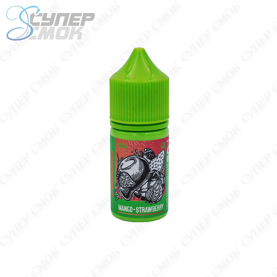 Жидкость Rell Green Salt "Mango Strawberry" 30 мл