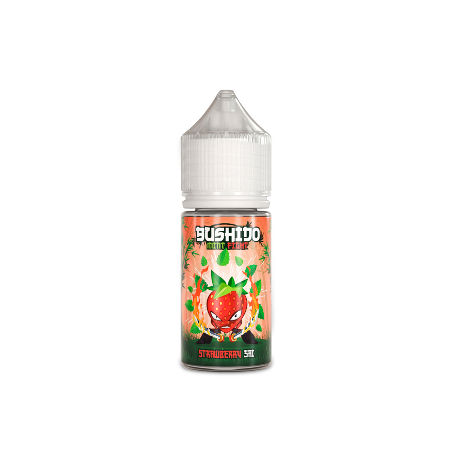 Жидкость Bushido Mint Fight Salt "Strawberry Sai" 30 мл