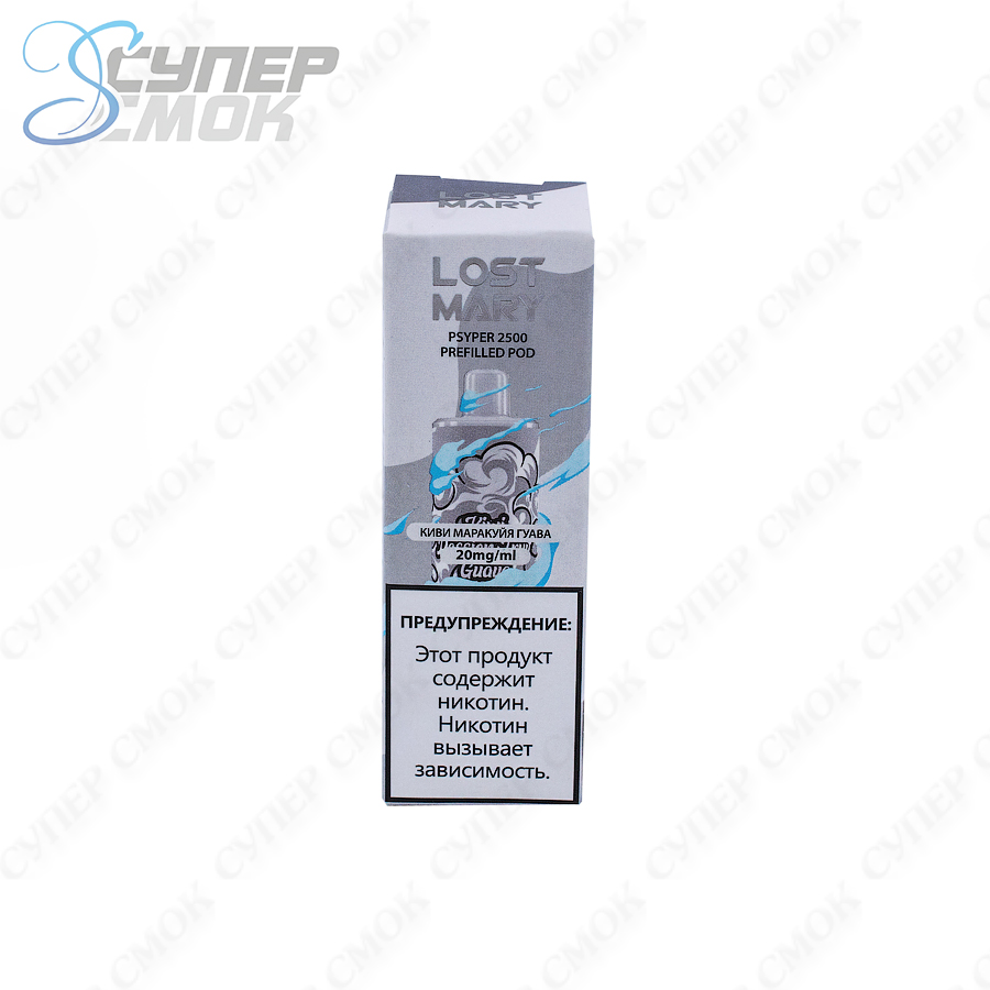 Сменный картридж Lost Mary Psyper "Киви Гуава Маракуйя" 1 шт/уп