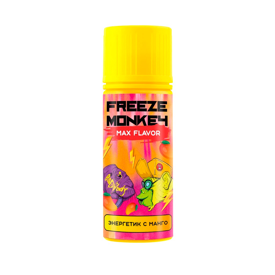 Жидкость Freeze Monkey Max Flavor "Энергетик с Манго" 120 мл