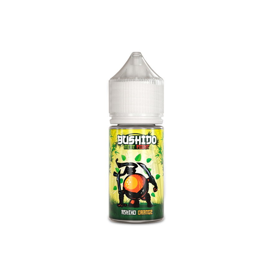 Жидкость Bushido Mint Fight Salt "Ashiko Orange" 30 мл