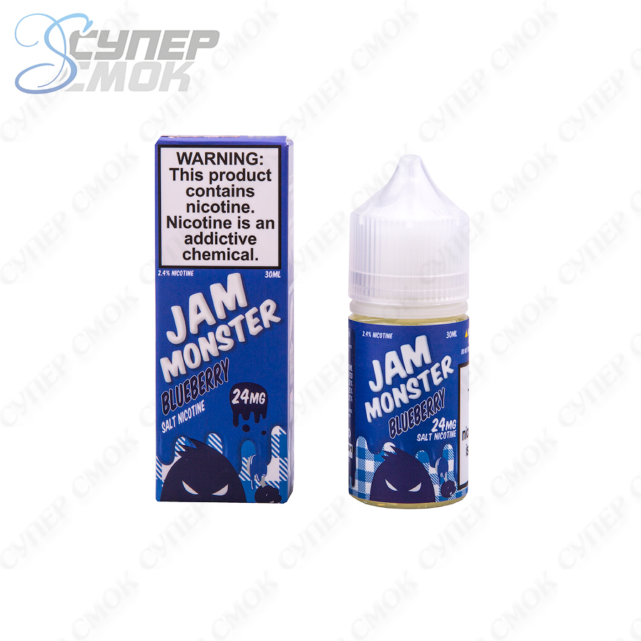 Жидкость Jam Monster Salt "Blueberry" 30 мл