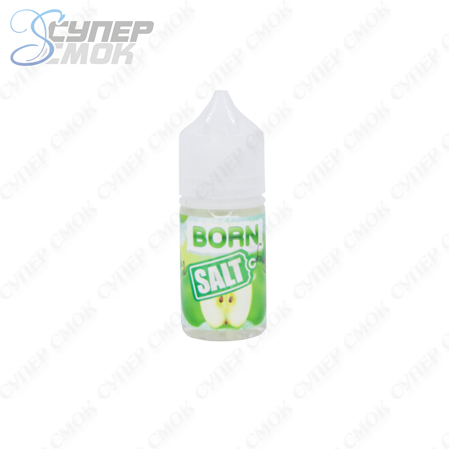 Жидкость Born Salt "Зелёное яблоко" 30 мл