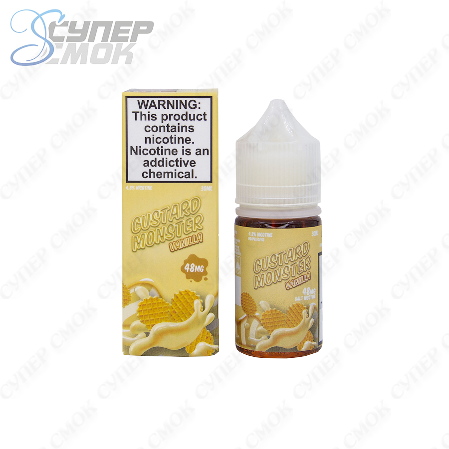 Жидкость Custard Monster Salt "Vanilla" 30 мл