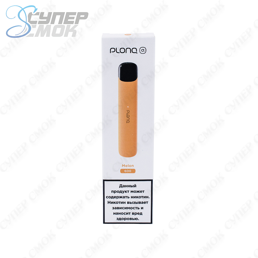 Электронная сигарета Plonq Alpha "Дыня" 1 шт/уп