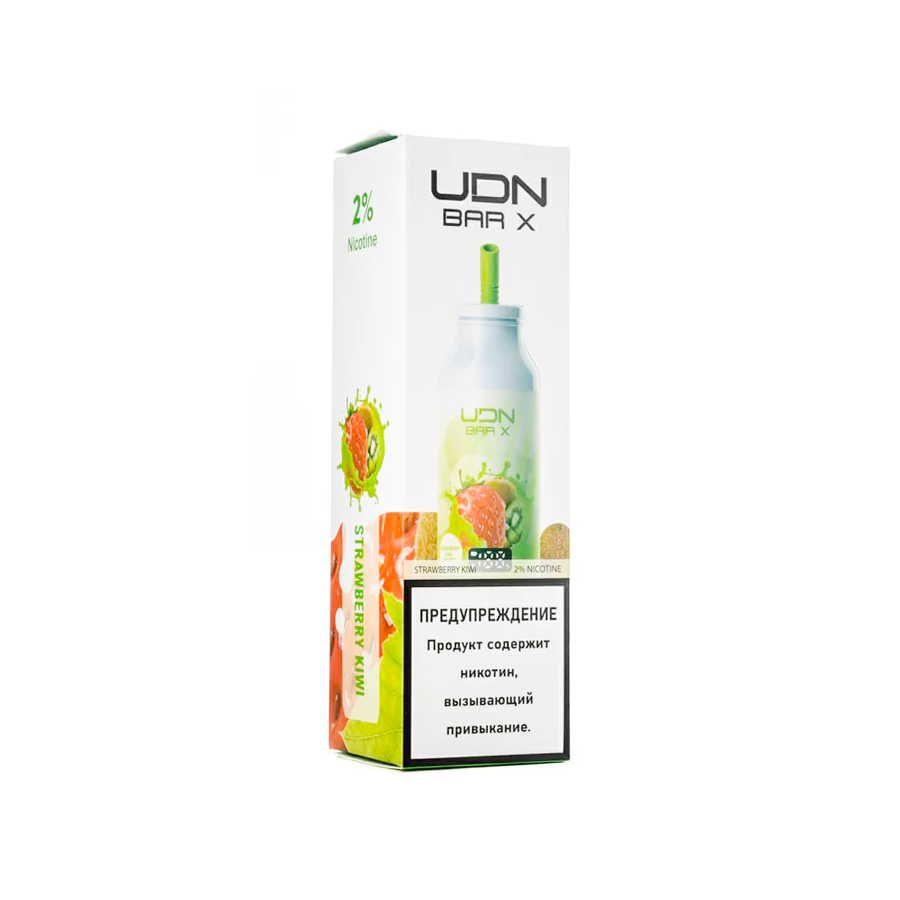 Электронная сигарета UDN Bar X 7000 "Strawberry Kiwi" 1 шт/уп