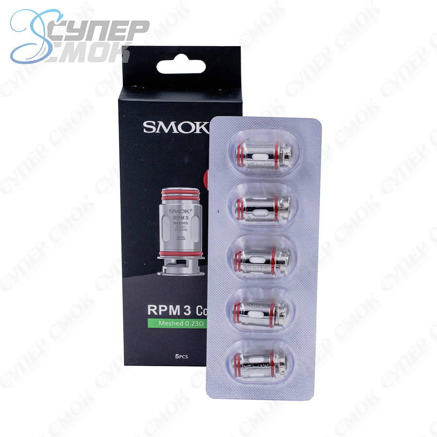 Сменный испаритель SMOK RPM 3 Meshed (RPM 5 / RPM 100)