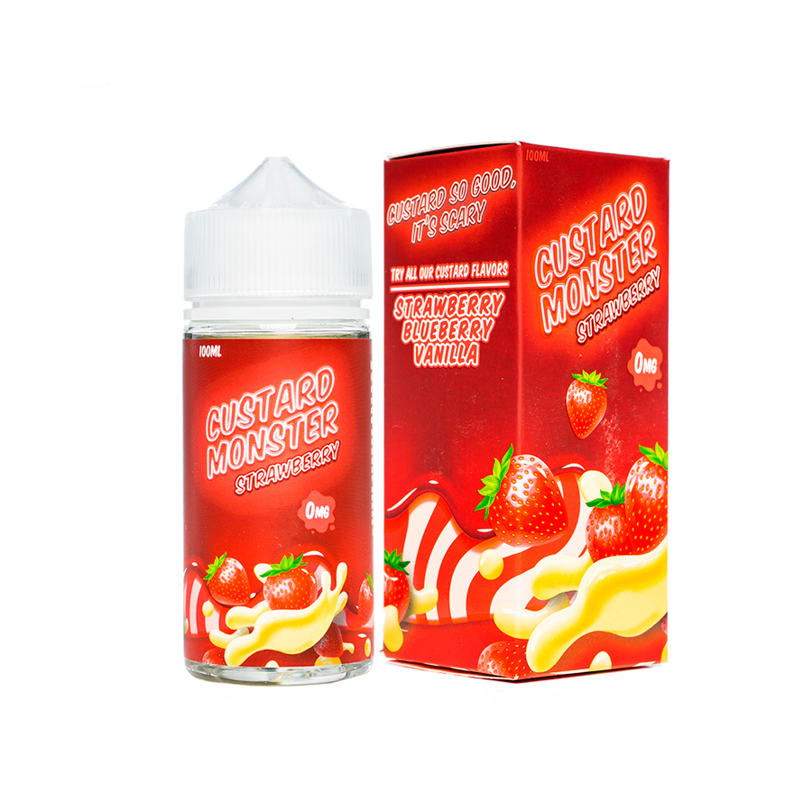 Жидкость Custard Monster "Strawberry" 100 мл