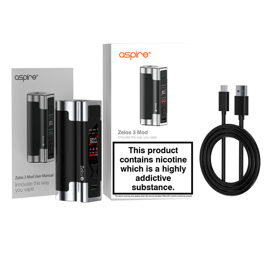Боксмод Aspire Zelos 3 80W TC