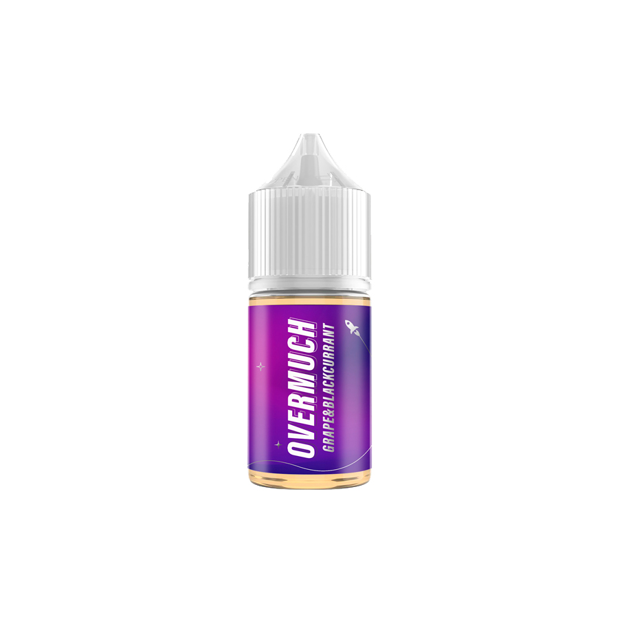 Жидкость Overmuch Salt "Grape & Blackcurrant" 30 мл