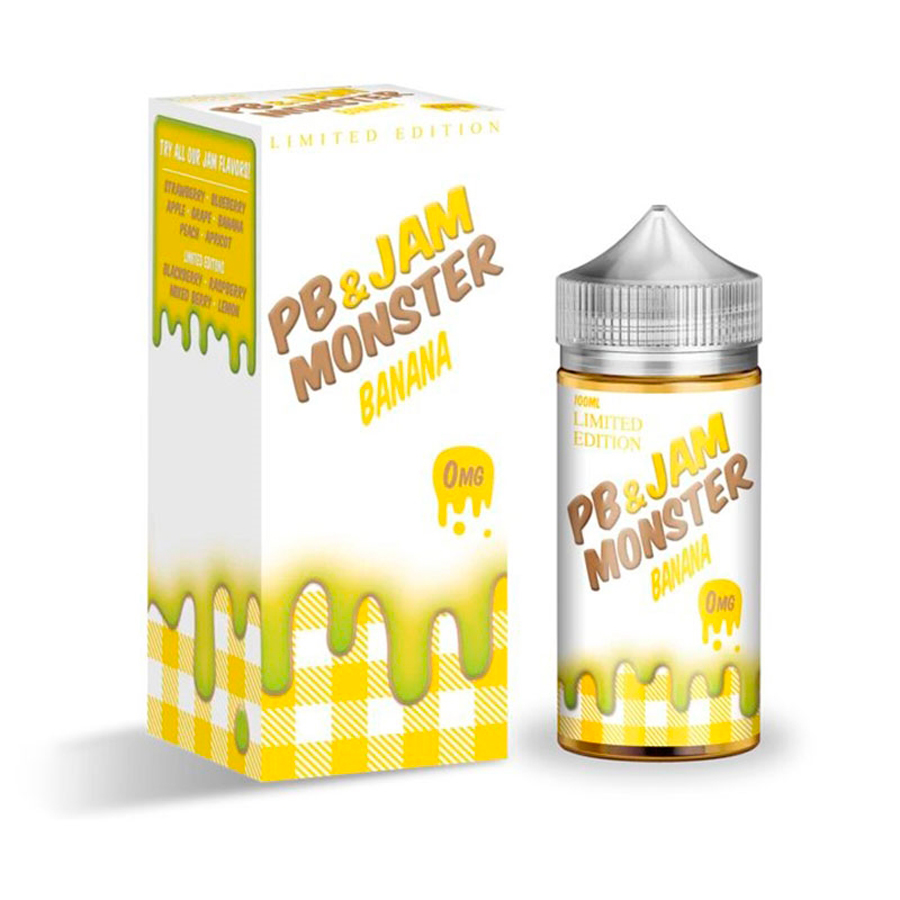 Жидкость Jam Monster "PB&Jam Banana" 100 мл