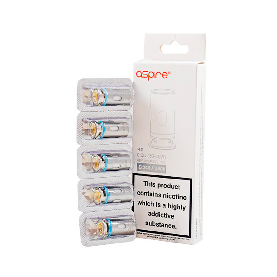 Сменный испаритель Aspire BP Coils Mesh (Finixx/BP80/BOXX AIO/Nautilus Prime X)