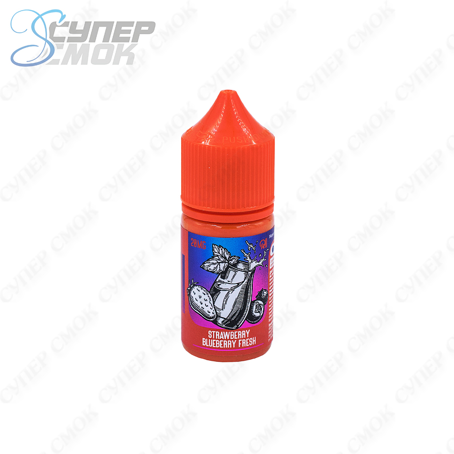 Жидкость Rell Orange Salt "Strawberry Blueberry Fresh" 30 мл