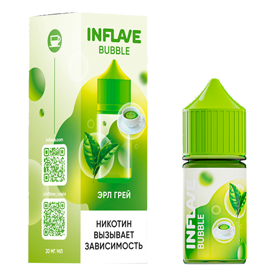 Жидкость Inflave Bubble "Эрл Грей" 30 мл