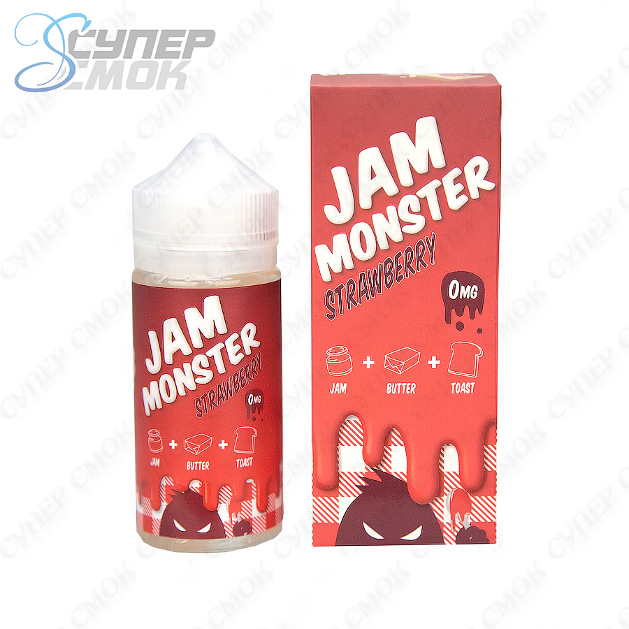 Жидкость Jam Monster "Strawberry" 100 мл