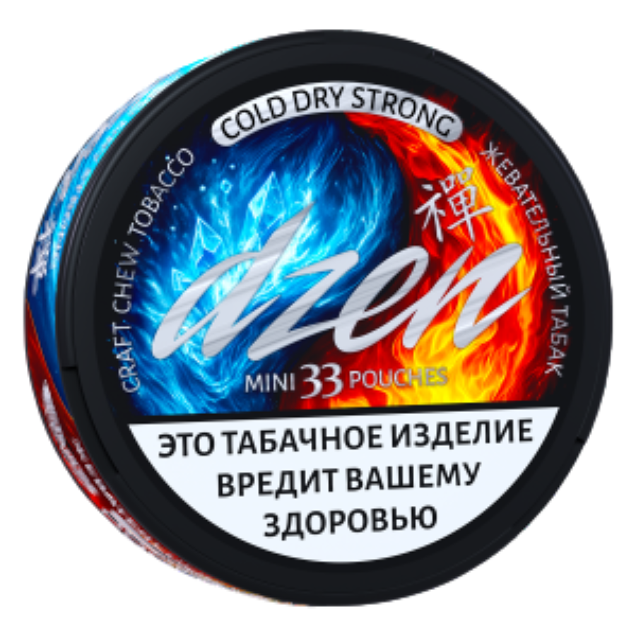 Жевательный табак DZEN STRONG MINI "Cold Dry"