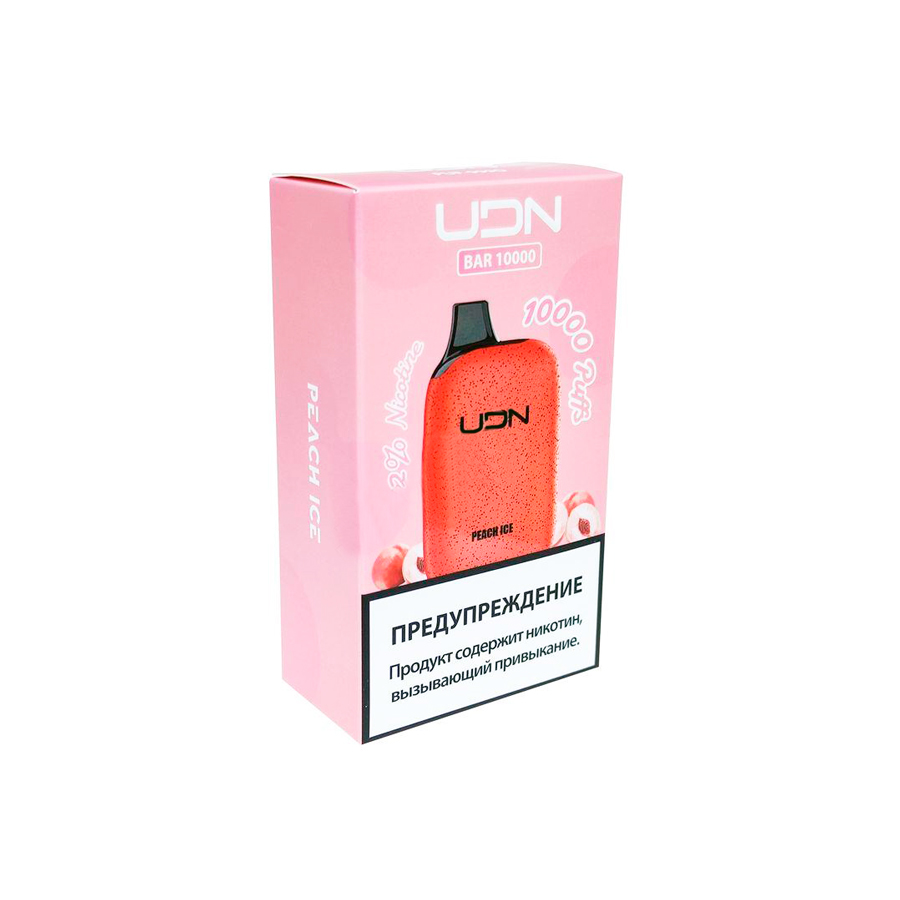 Электронная сигарета UDN Bar 10000 "Piach Ice" 1 шт/уп